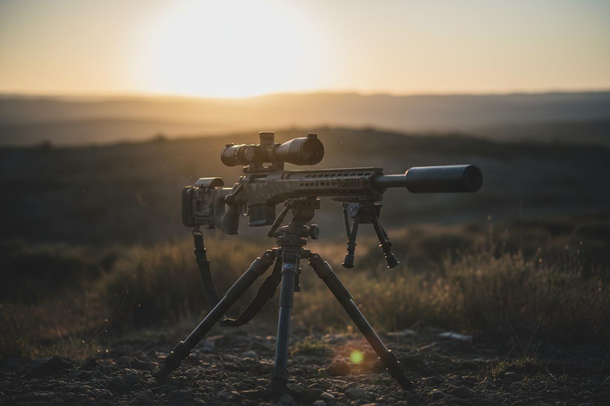 Sniper Tripod precision shooting tripod
